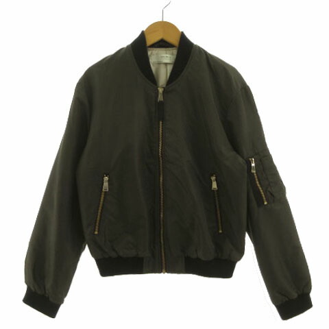 セオリーリュクス theory luxe ラムレザージャケット ライダース 長袖 フルジップ 黒 ブラック 40 L相当 レディース theory luxe セオリーリュクス ノーカラージャケット ブラック