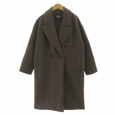 ●ZARA●ザラ●ベルベットウールブレンドコート●S●新品● 中古・古着通販】ZARA (ザラ) ベルベットウールブレンドニットコート