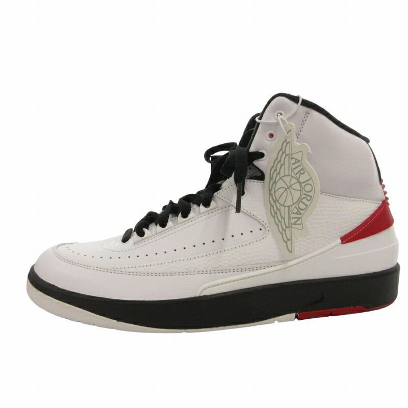 【中古】未当て嵌める品 ナイキ NIKE 曳き船付き添い人 AIR JORDAN 2 RETRO スニーカー シューズ ご機嫌撥ねのける 28.5珊 白 白いこと DX2454-106 /FT4 1115 ■GY20 ●TZ メンズ 【ベクター 古着】 241115