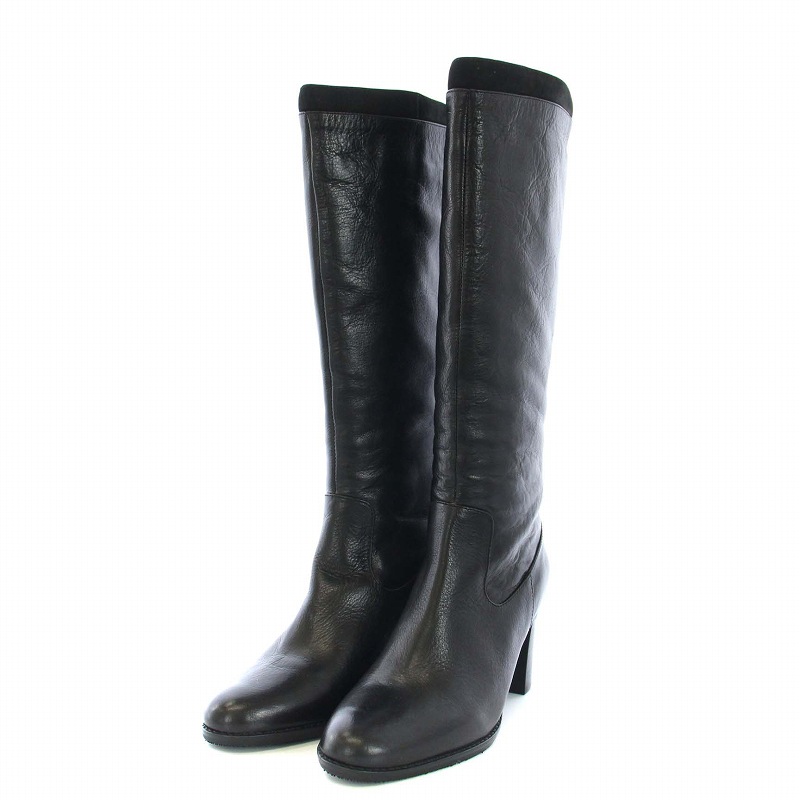 【値下げ】新品未使用ODETTE E ODILE ロングブーツブラック　24.5 Odette e Odile UNITED ARROWS(オデットエオディール