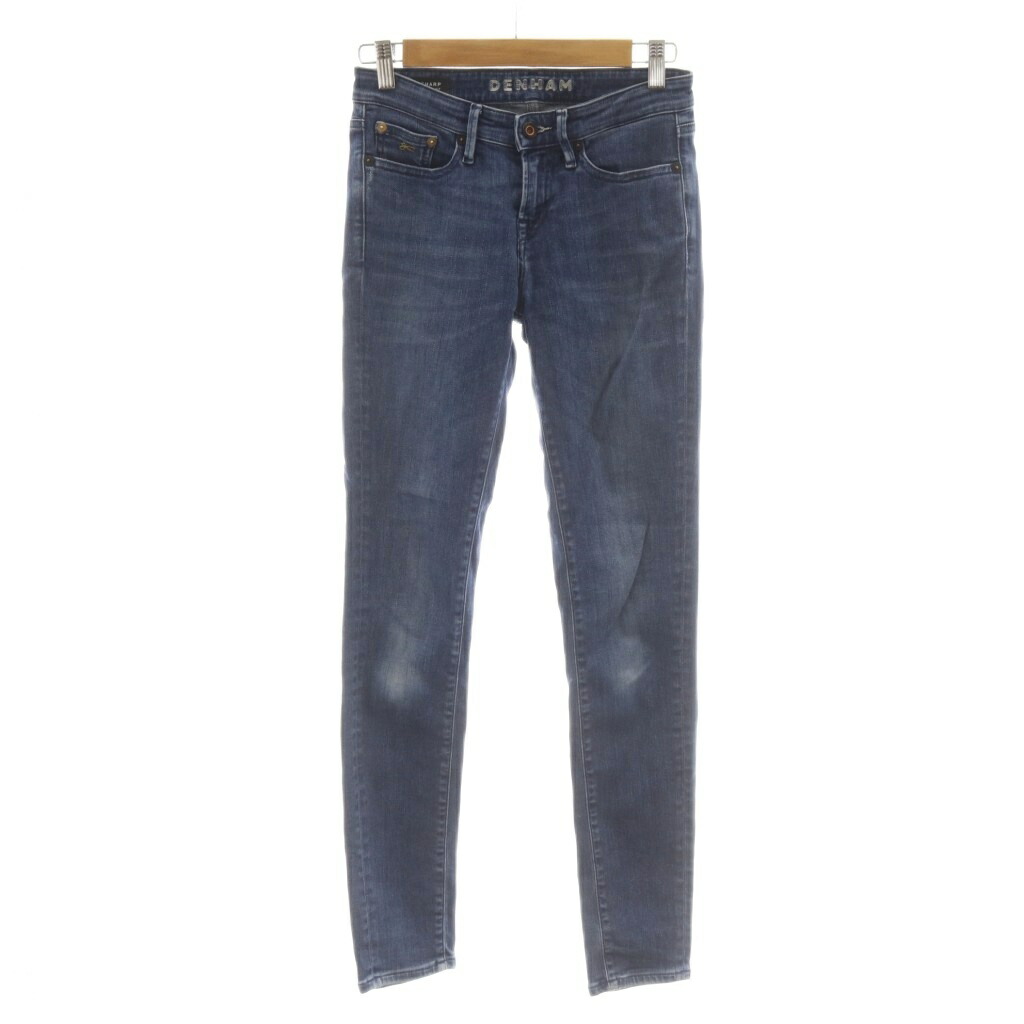 【中古】デンハム DENHAM SHARP SKINNY FIT シャープスキニーフィット デニムパンツ ジーンズ 青 ブルー /RR ■NI レディース 【ベクトル 古着】 260318