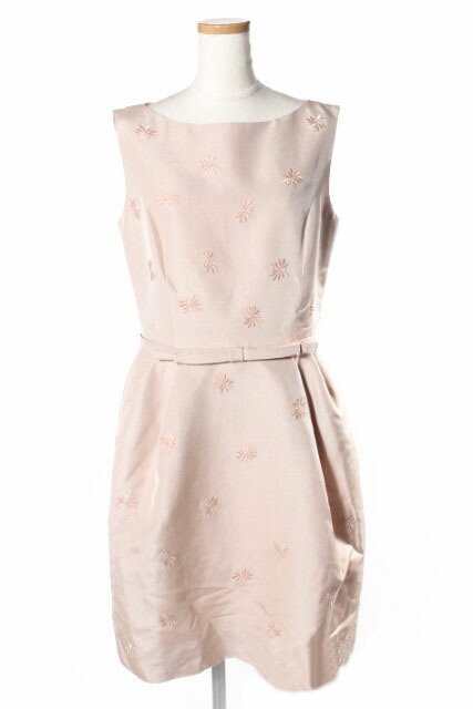 楽天市場 中古 フォクシー Foxey ワンピース 38 ミニ ノースリーブ 花柄 ピンク Tk レディース ベクトル 古着 ブランド古着ベクトルプレミアム店