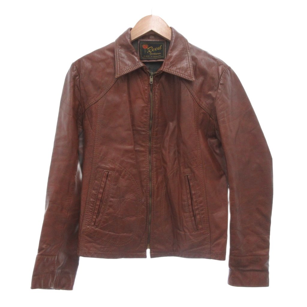 楽天市場】SALE/ 70年代 Reed sportswear レザージャケット 防寒
