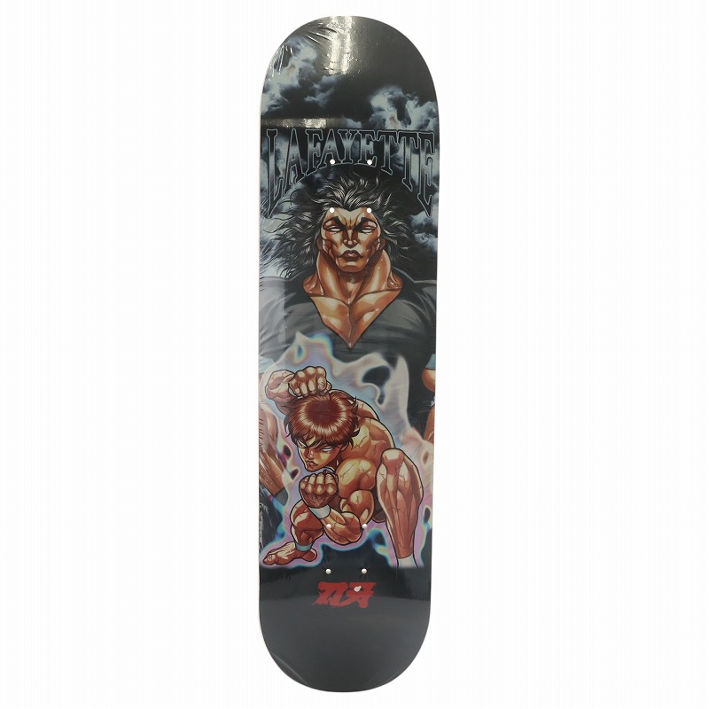 【中古】未使用品 ラファイエット Lafayette × GRAPPLER BAKI グラップラー刃牙 スケートボードデッキ スケボー LFYT エルエフワイティー BAKI YUJIRO SKATE DECK 範馬刃牙 範馬勇次郎 8インチ ウッド LE242301 /KW ■GY38 その他 【ベクトル 古着】 250205画像