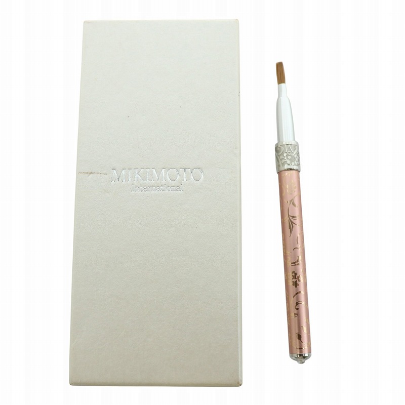 ミキモトブティックリップブラシ七宝仕上げ 楽天市場】【新品未使用品】MIKIMOTO ミキモト パール付 リップ
