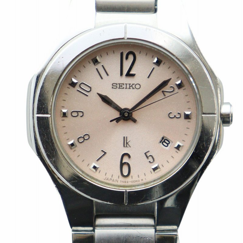 SEIKO セイコー 時計 ルキア レディース ソーラー デイト LK ベル品 SEIKO セイコー 時計 ルキア レディース ソーラー デイト LK