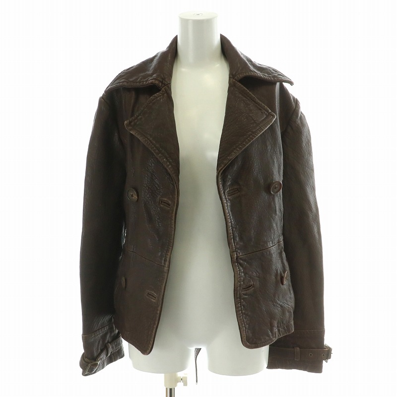 楽天市場】古着 MAX&CO マックスアンドコー レザージャケット 42