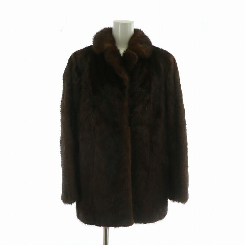 楽天市場】極美品◇MOONBAT ムーンバット MINK パステルミンク 本毛皮