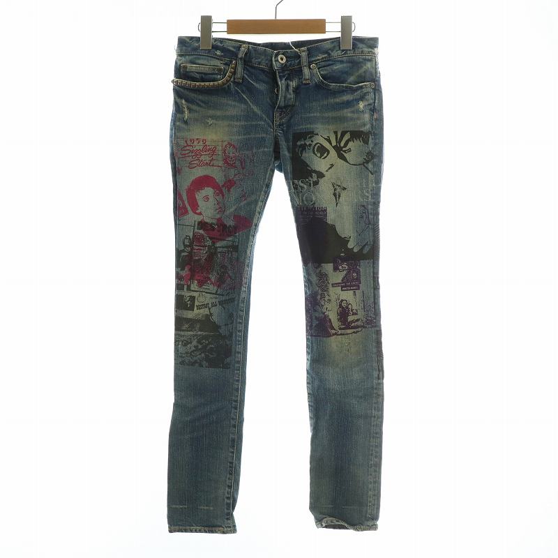 ヒステリックグラマー　名作　ヒスガール　プリント　デニム 楽天市場】HYSTERIC GLAMOUR ヒステリックグラマー プリント