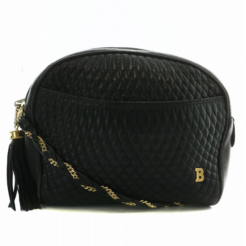 楽天市場】【バッグ】BALLY バリー キルティング チェーンショルダー
