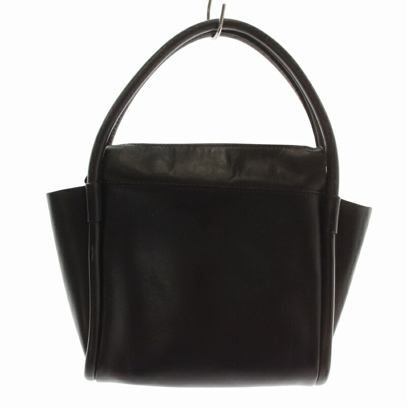 楽天市場】ワイズ Y's バッグ レザー ハンドバッグ 深青緑 スモール