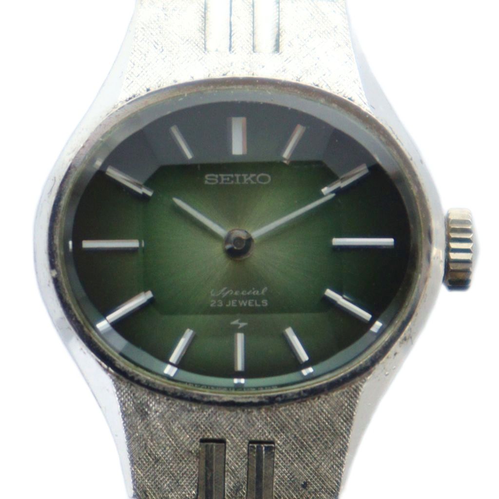 楽天市場】電池交換済 SEIKO セイコー オーバル ビジュー 1E20-6190 白