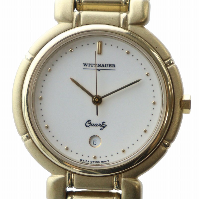 楽天市場】WITTNAUER(ウィットナー）レディースクォーツウォッチ 25mm