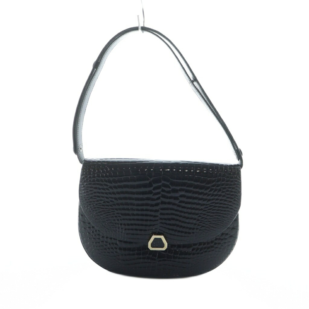 楽天市場】モラビト ハンドバッグ スカラ28 クロコダイル レザー