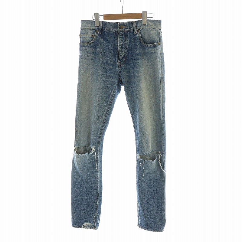 saint laurent jeans サンローランジーンズ　ハーフzip レア Small-823600Y21KD4414_A.jpg?v=3