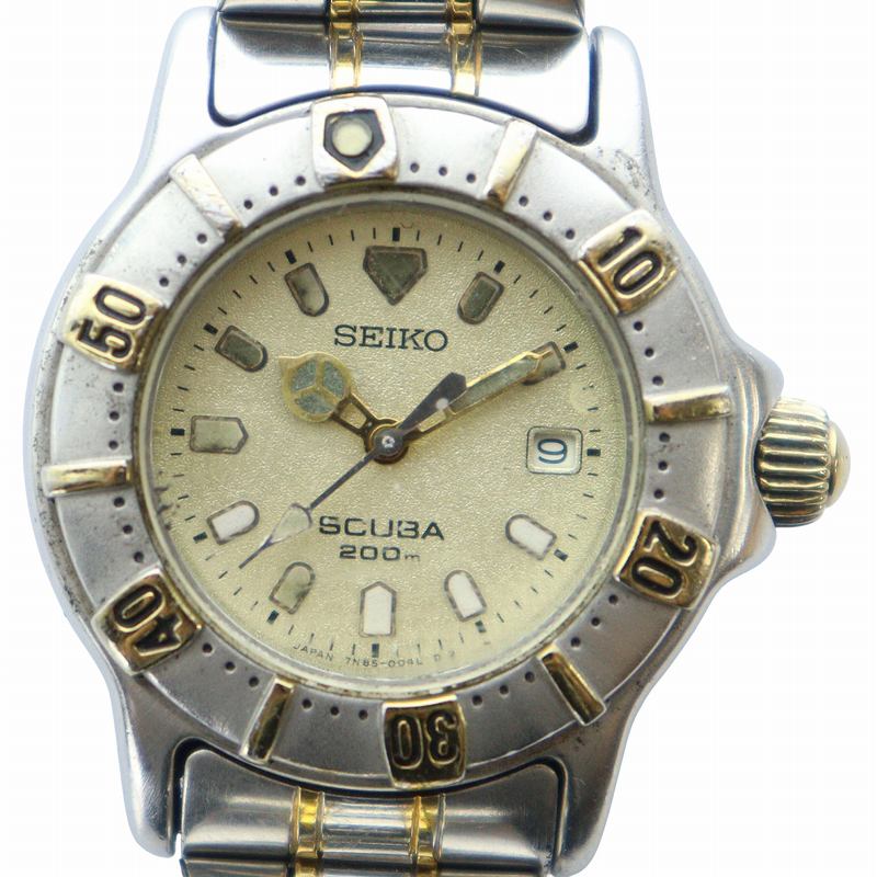 楽天市場】セイコー SEIKO メンズ 腕時計 スキューバ 200M デイト 5H25  