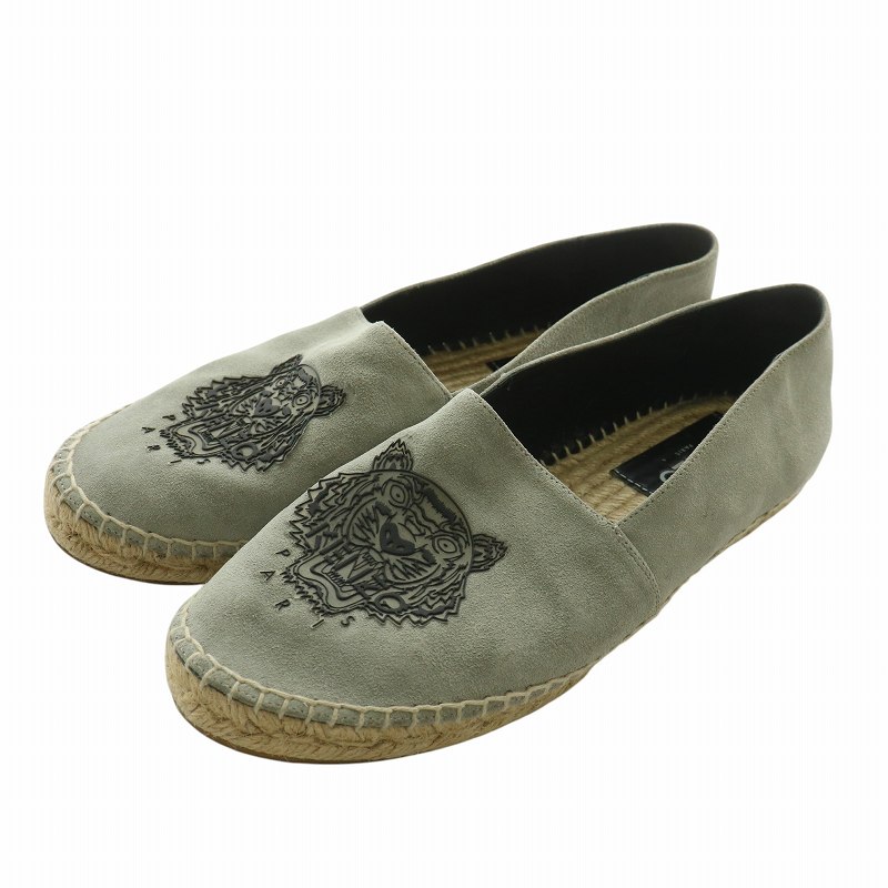 楽天市場】【中古】 ケンゾー KENZO スリッポン エスパドリーユ