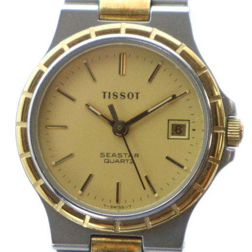 楽天市場】TISSOT ティソ ムーンフェイズ デイト 30m防水 白 ホワイト