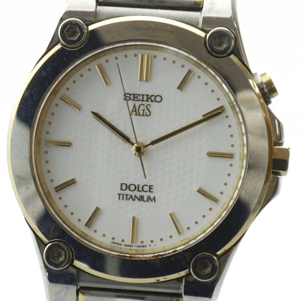 楽天市場】【中古】SEIKO セイコー ドルチェ 7B22-0AE0 シェル文字盤