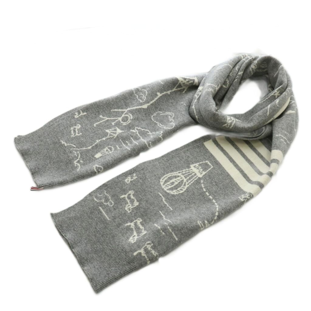 THOM BROWNE ストライプストール 楽天市場】トムブラウン THOM BROWNE メンズ 小物 ストール