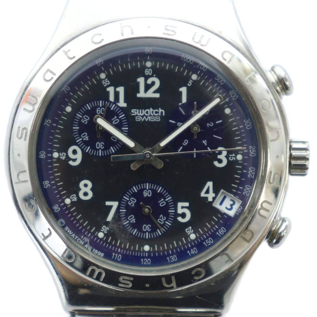 楽天市場】スウォッチ Swatch アイロニー クロノグラフ メンズ 腕時計