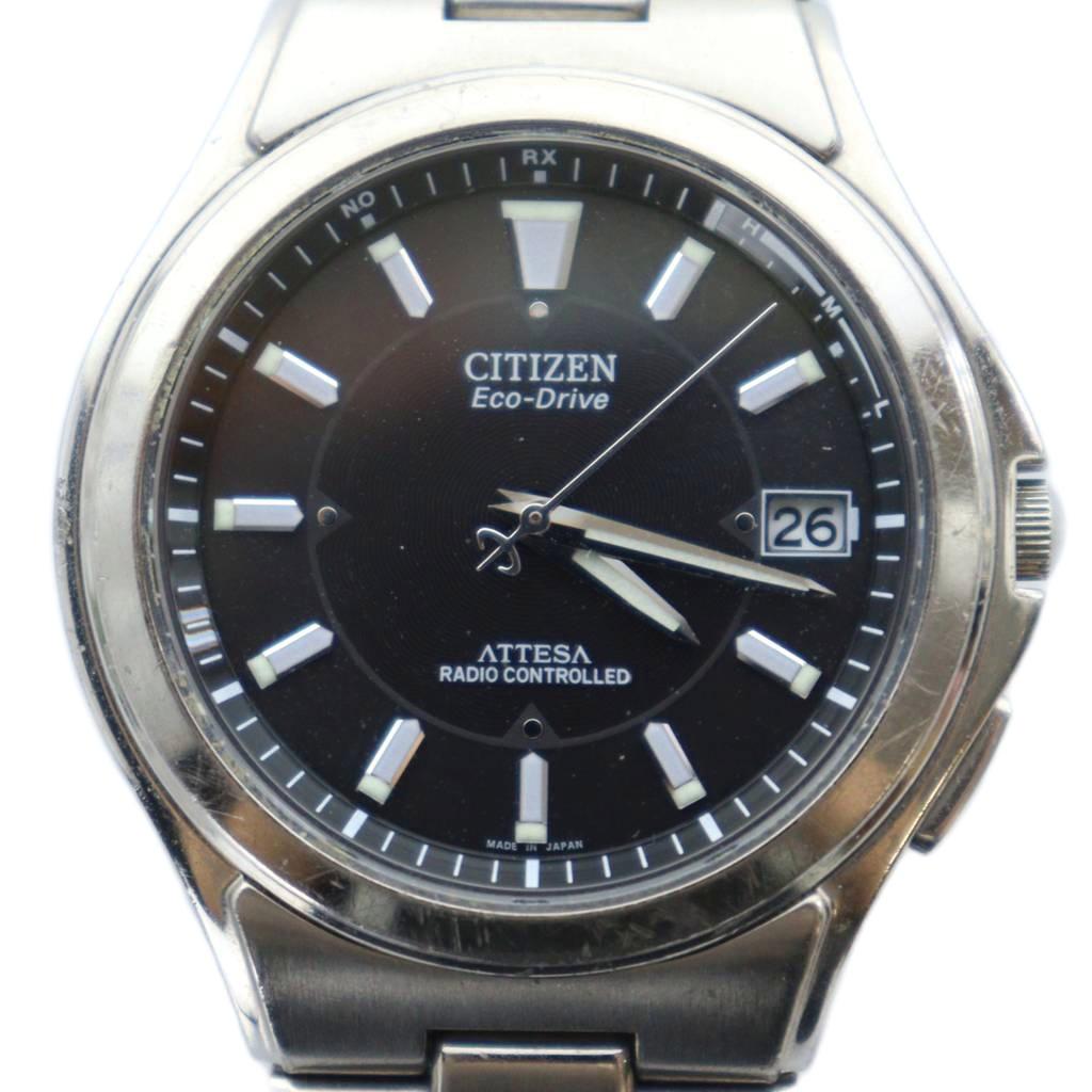 CITIZENアテッサ ワールドタイム ソーラー電波 H-115-T013104 楽天市場】【未使用品】【ウォッチ】 CITIZEN シチズン アテッサ