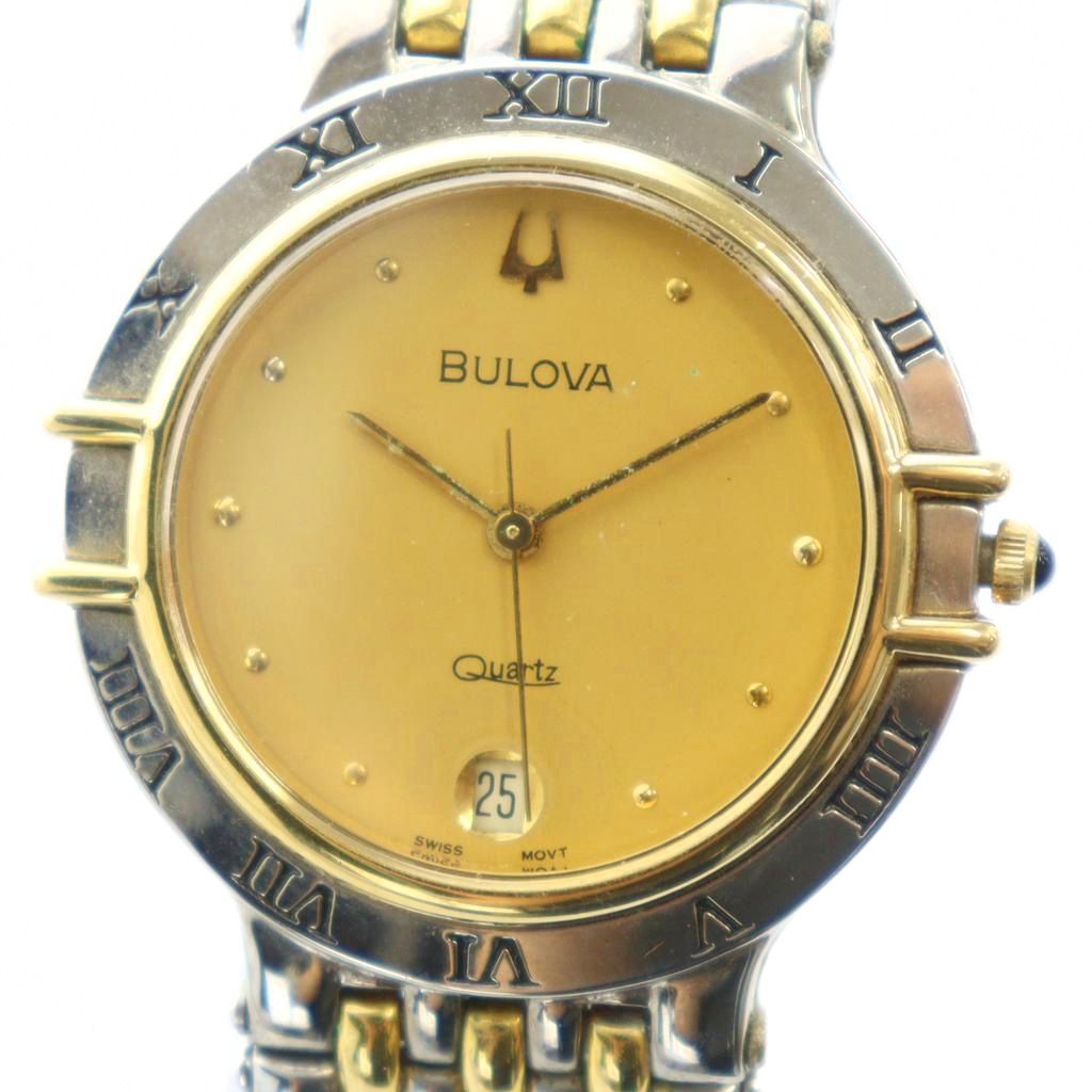 楽天市場】ブローバ BULOVA メンズ 腕時計 角型 スクエア ゴールド