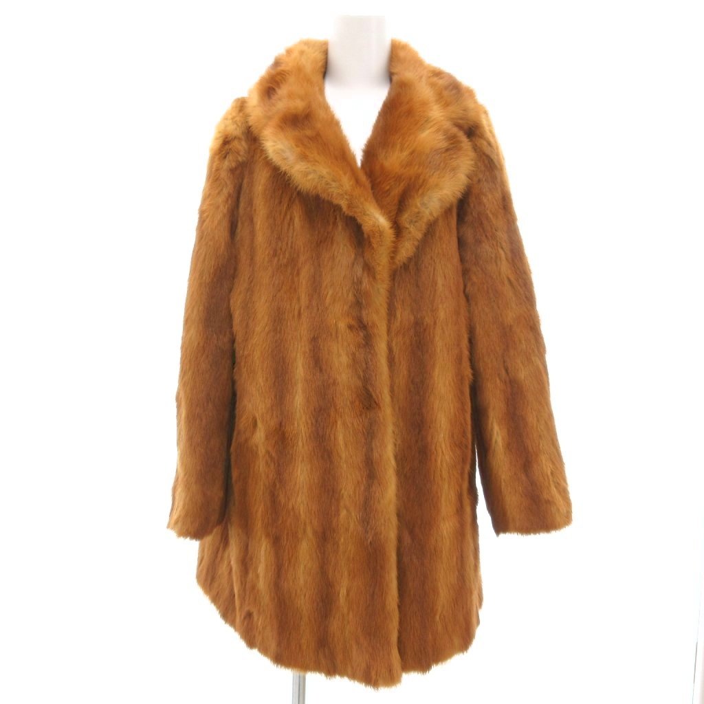 楽天市場】極美品◇MOONBAT ムーンバット MINK パステルミンク 本毛皮