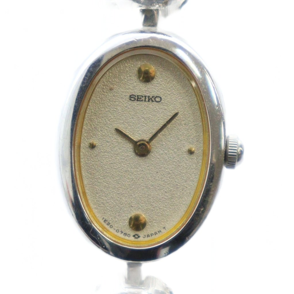 楽天市場】セイコー SEIKO レディース 腕時計 1E20-5760 オーバル