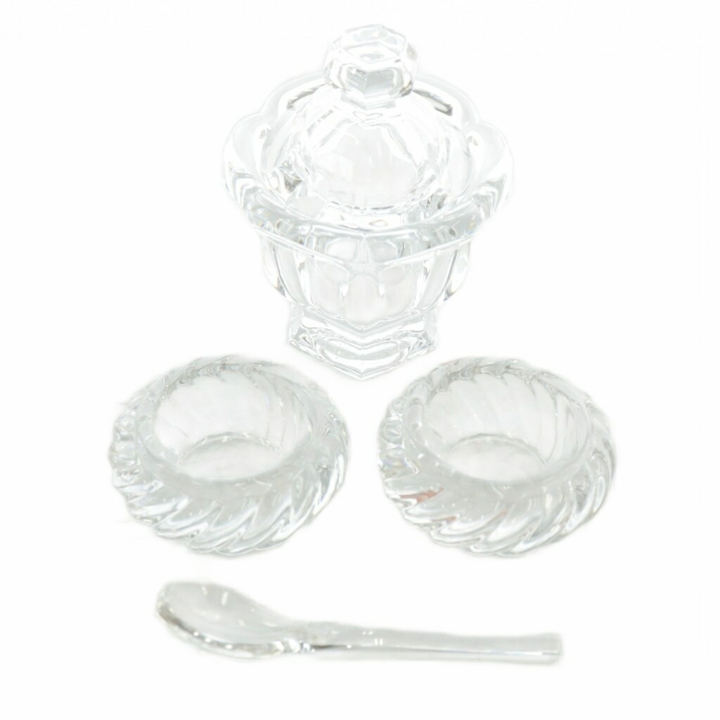 Baccarat バカラ ダブルソルトセラー ソルト＆ペッパークリスタル Baccarat バカラ ダブルソルトセラー ソルト＆ペッパークリスタル