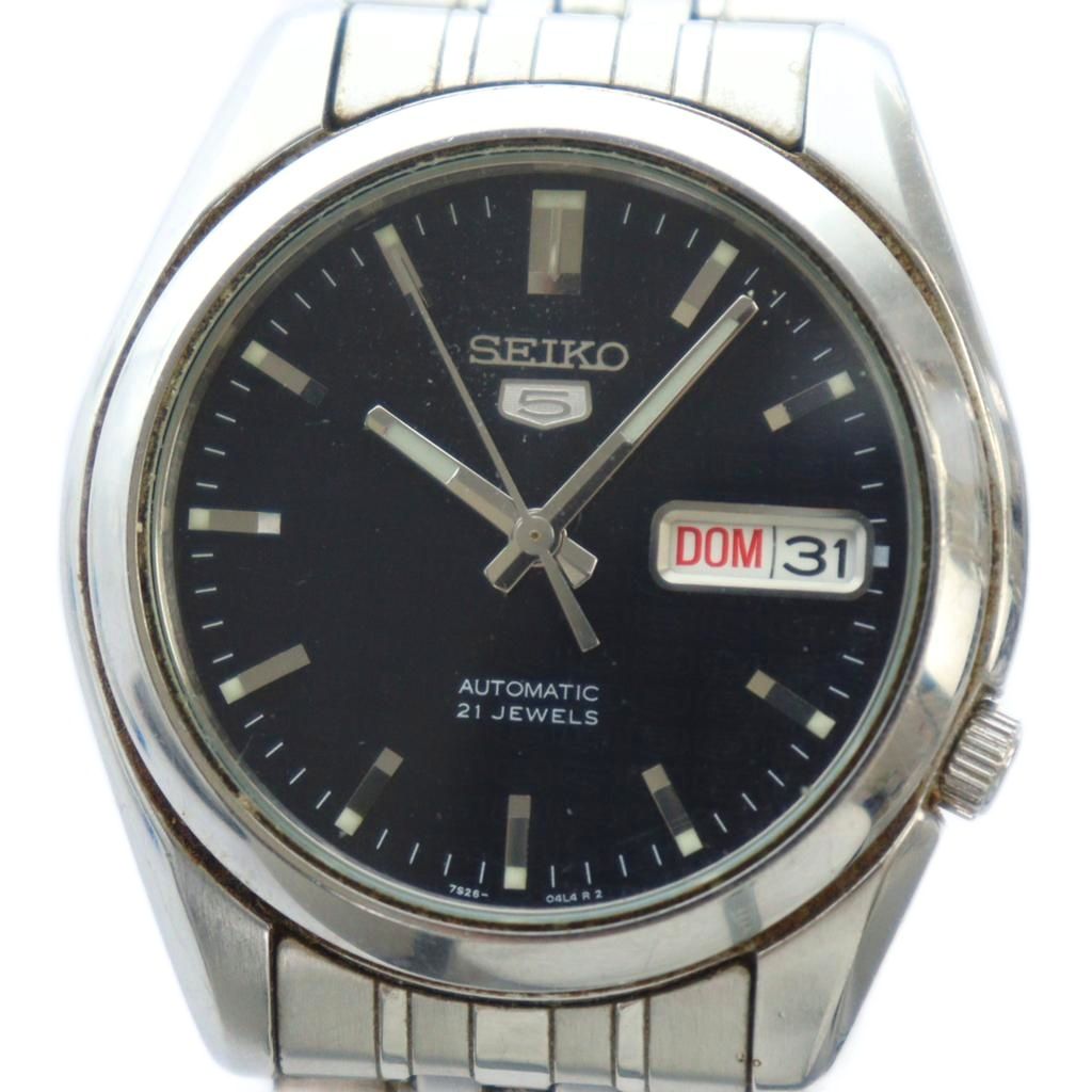 楽天市場】セイコー SEIKO 5 自動巻き メンズ 腕時計 デイデイト 7S26