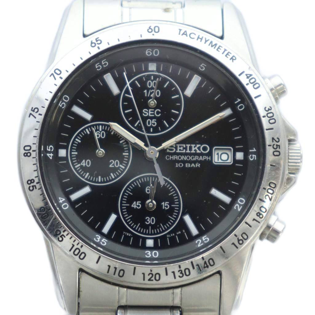 楽天市場】【SEIKO/セイコー】 7T92-0CF0 クロノグラフ 腕時計