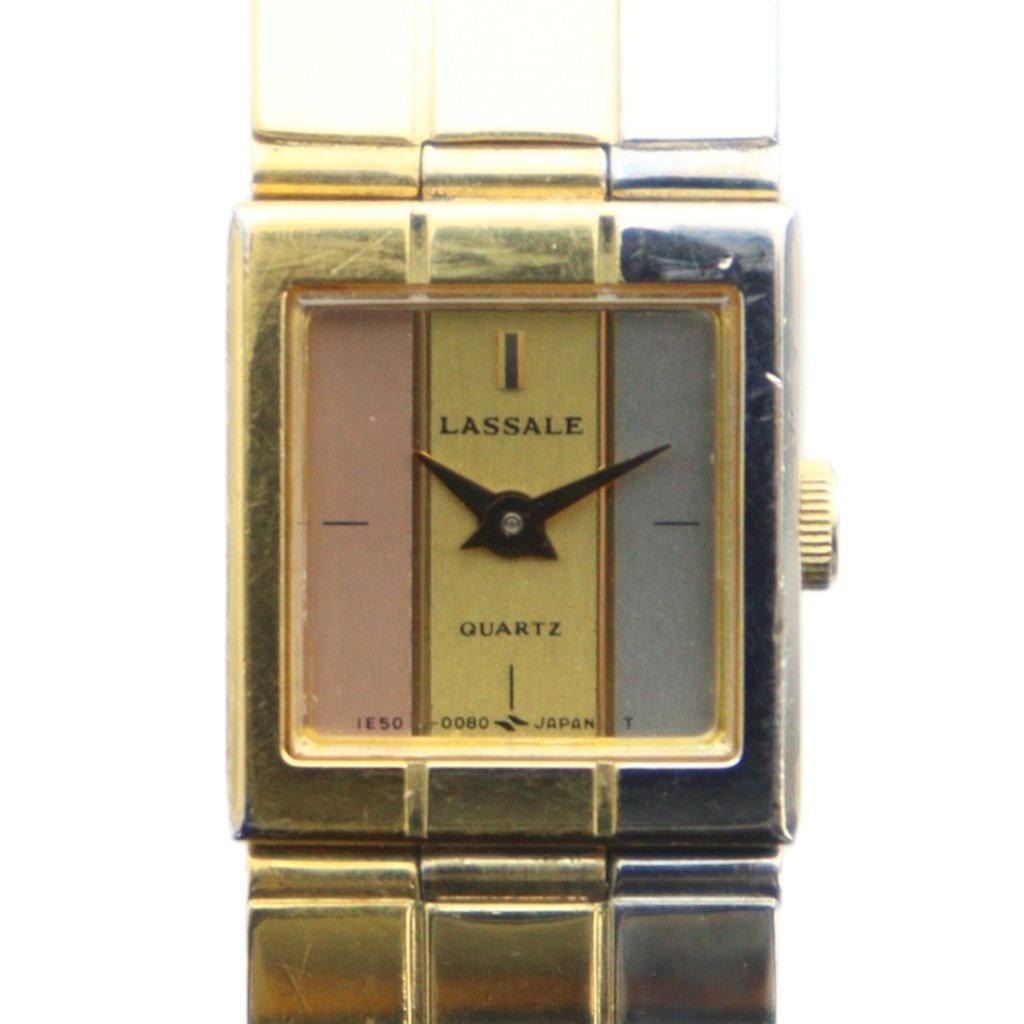 楽天市場】SEIKO(セイコー) ラサール 7751 SS クォーツ メンズ 【中古