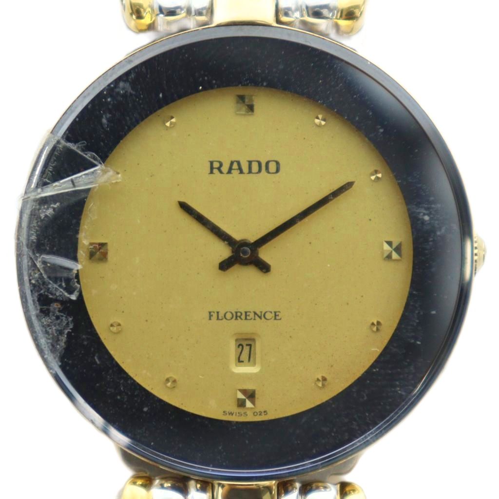楽天市場】ラドー RADO フローレンス デイト 腕時計 160.3605.2N