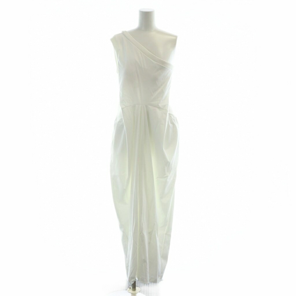 【中古】未使用品 イロット IIROT SINGLE JERSEY DRESS WHITE ノースリーブワンピース タグ付き ロング フレア 2 白 ホワイト 026-024-CD13-01 ■GY55 /MQ レディース 【ベクトル 古着】 251121