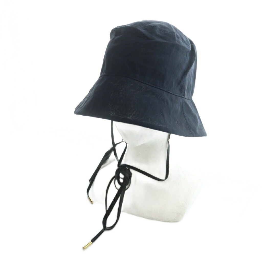 【中古】未使用品 ENTWURFEIN EE03-HS-208-29 YEAL HS NAVY FREE タグ付き バケットハット 帽子 メッシュ ワンサイズ 紺 ネイビー ■GY55 /MQ レディース 【ベクトル 古着】 260113