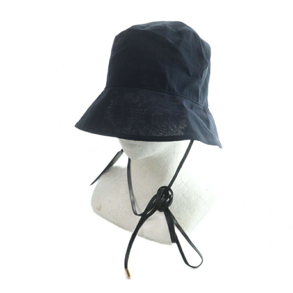 【中古】未使用品 ENTWURFEIN EE03-HS-208-29 YEAL HS NAVY FREE タグ付き バケットハット 帽子 メッシュ ワンサイズ 紺 ネイビー ■GY55 /MQ レディース 【ベクトル 古着】 260113