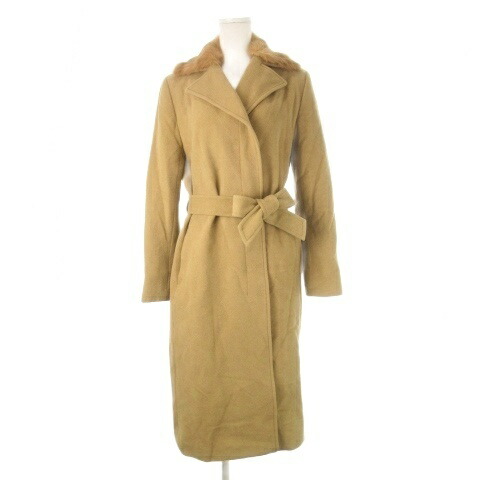 【美品】23区　アンゴラ ウール コート　ベージュ　40サイズ 楽天市場】美品【中古】23区 ウールコート ロングコート コート