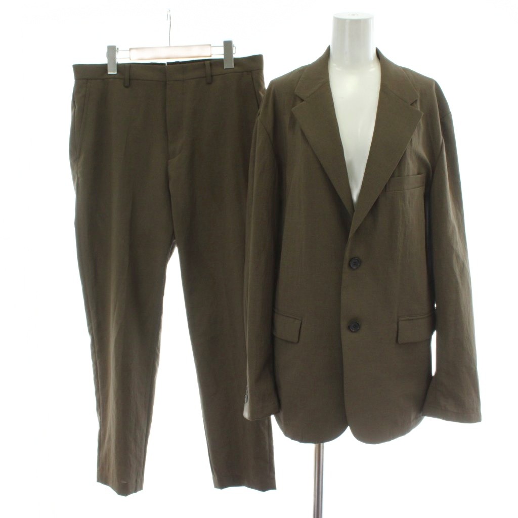 【中古】逐次刊行物判定基準 JOURNAL STANDARD 24SS セットアップ テーラードジャケット ズボン下 シングル 2B L 赤銅色 EVALET 伸ばすこと ウォッシャブル 裏地なし24-010-600-5550-1-0 24-030-600-5550-1-0 /PP メンズ 【ベクター 古着】 251128 スーツ・セットアップ-スーツ