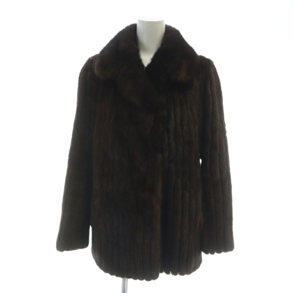 楽天市場】極美品◇MOONBAT ムーンバット MINK パステルミンク 本毛皮