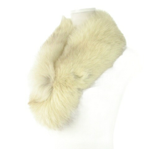 楽天市場】ムーンバット フォックス リアルファー マフラー 紫 MOONBAT