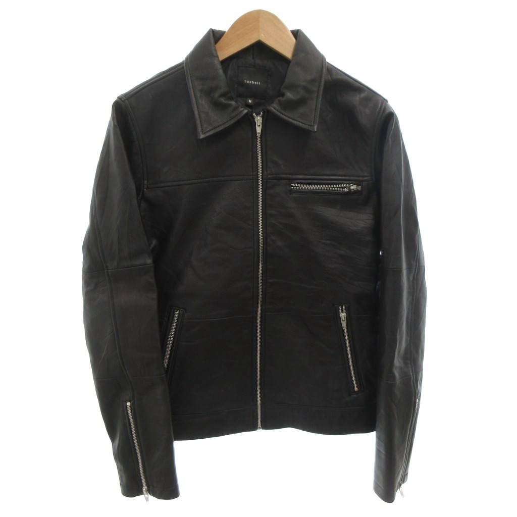 63Leathers ライダースジャケット XS 楽天市場】【63 LEATHERSロクサンレザーズ】本革 シングルライダース