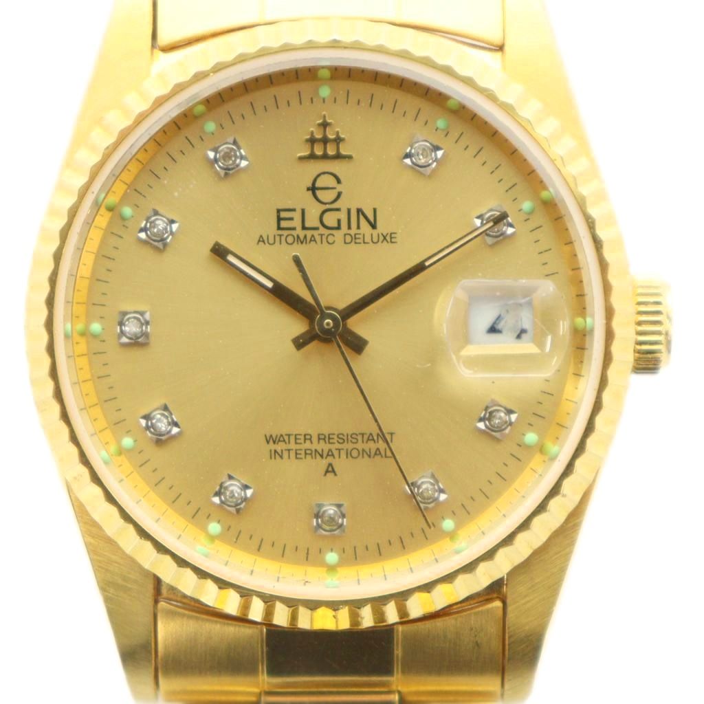 Elgin エルジン　純金インゴット腕時計FK-558-C Elgin エルジン 純金インゴット腕時計FK-558-C ELGIN エルジン