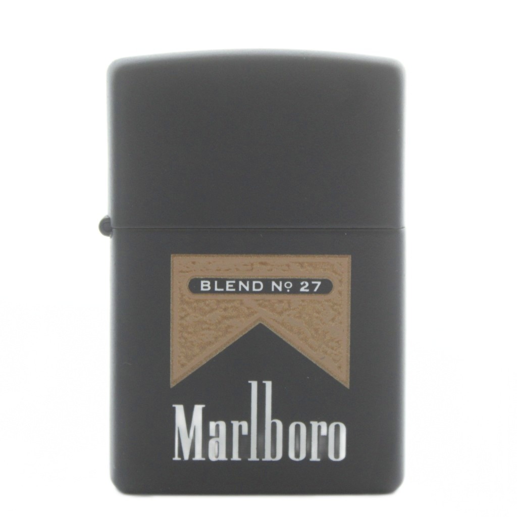 【中古】未使用品 ジッポー ZIPPO マルボロ Marlboro No.27 ブラックマット 197/270 オイルライター 喫煙具 タバコ ロゴ 黒 ブラック /XZ ■GY18 その他 【ベクトル 古着】 251229｜ブランド古着ベクトルプレミアム店