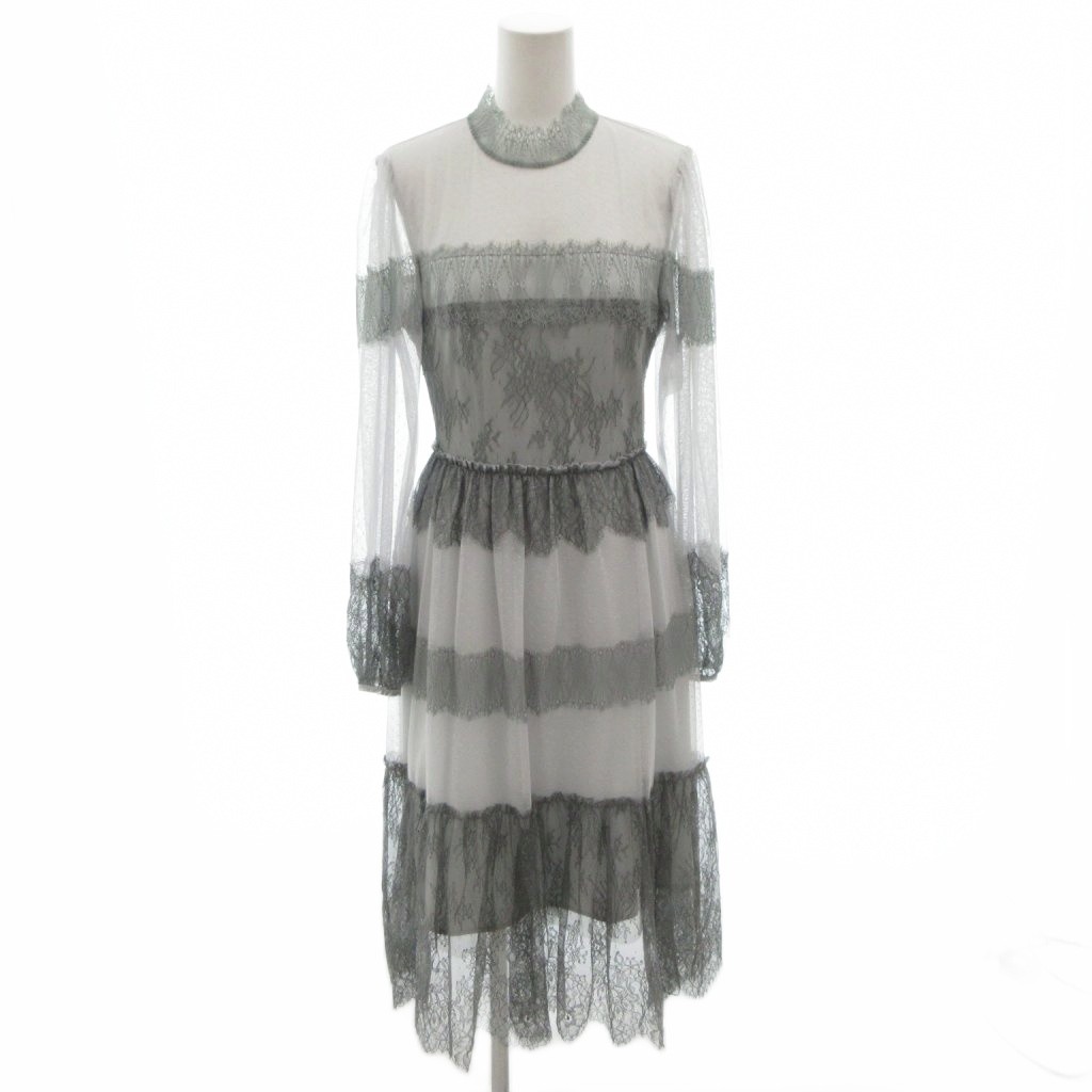 【中古】未当て嵌める品 ビーシービージーマックスアズリア BCBGMAXAZRIA 引き船付き添い人 衣装 御召しもの 総スピード競技 長袖 ロング XXS 薄墨色 /FF ■GY19 レディース 【ベクター 古着】 251227