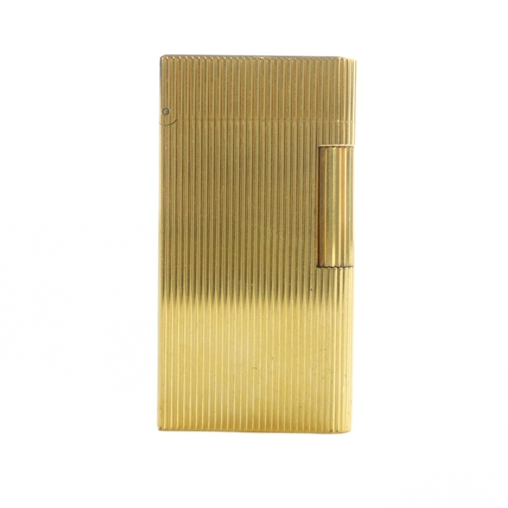 【中古】カランダッシュ CARAN d'ACHE ジャンク品 ガスライター 喫煙具 ローラー式 火花未確認 ゴールドカラー 金色 ■GY18 /MQ その他 【ベクトル 古着】 260205
