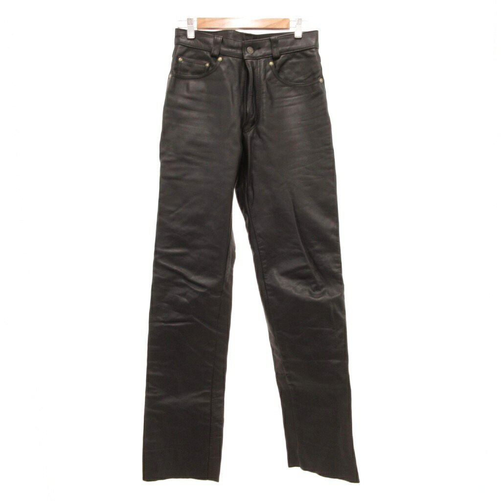 楽天市場】SCHOTT ショット レザーパンツ ブラック系 28 【中古