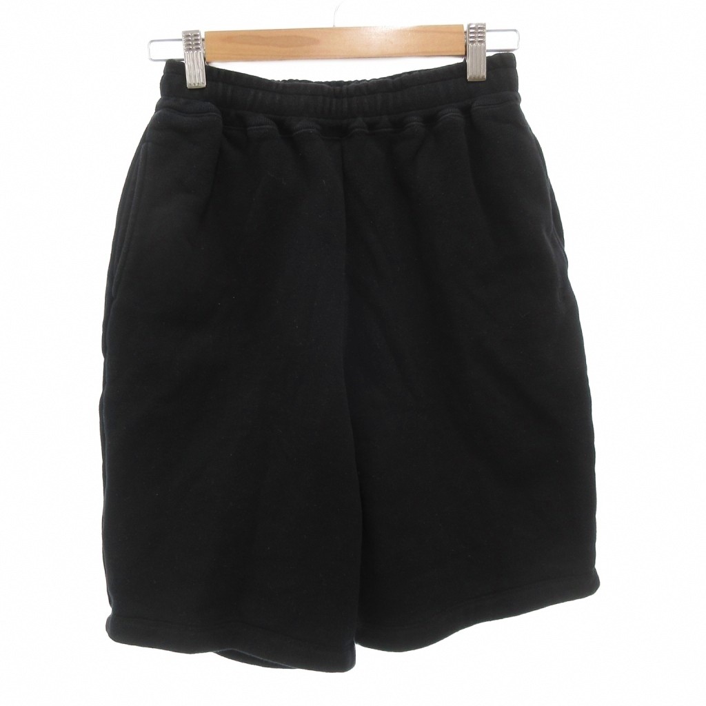 【中古】クラネ CLANE 23SS Cスウェットハーフパンツ ショート ショーツ 2 黒 ブラック /FF ■GY03 レディース 【ベクトル 古着】 260117