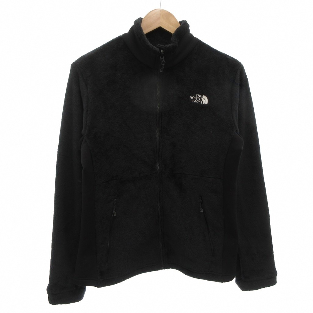 【中古】ザノースフェイス THE NORTH FACE ZI VERSA MID JACKET フリースジャケット ブルゾン ロゴ刺繍 XL 黒 ブラック NAW72301 /FF ■GY19 メンズ 【ベクトル 古着】 260119|ブランド古着ベクトルプレミアム店