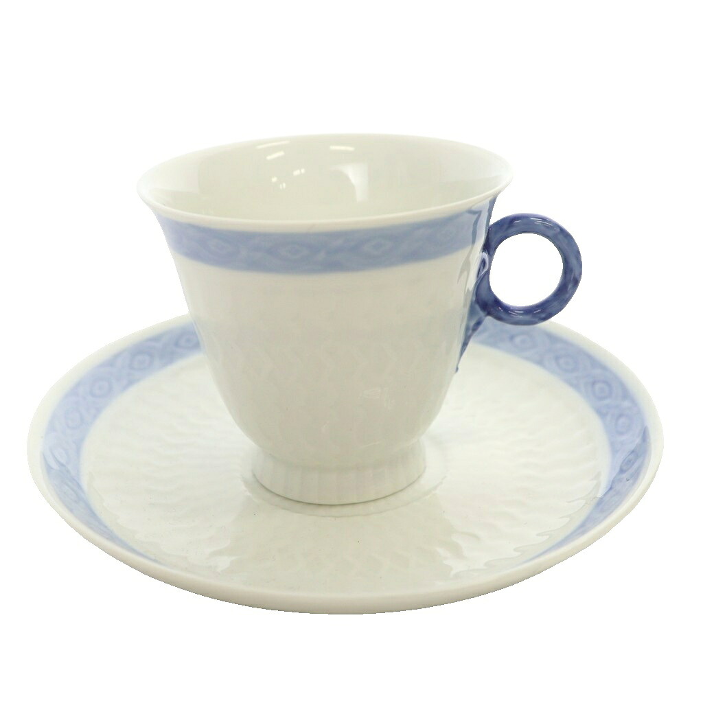 【中古】未当て嵌める品 ロイヤルコペンハーゲン ROYAL COPENHAGEN Blue Fan 青色気違い 珈琲優勝杯 お茶優勝杯 平円盤 食器 白 白いこと 青 青色 /MW ■GY18 余分の物 【ベクター 古着】 260216 コーヒー・お茶用品-マグカップ・ティーカップ